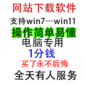 扒站扒网站扒网页扒全站下载修改下载软件克隆工具抓取拷贝单页-虚拟仓发货