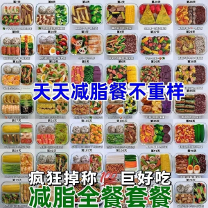 减肥食谱电子版课程 减脂餐一日三餐指导科学健康瘦身配餐计划-虚拟仓发货