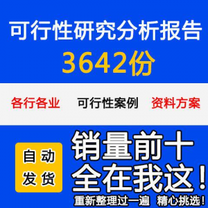 项目可行性研究分析报告案例品牌融资投资研究资料方案大全模板-虚拟仓发货